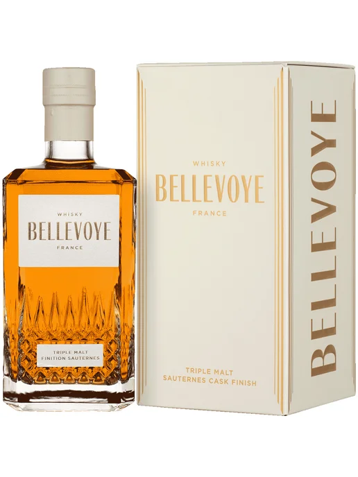 Bellevoye Виски Finition Sauternes 0,7 л в упаковке, 700 мл