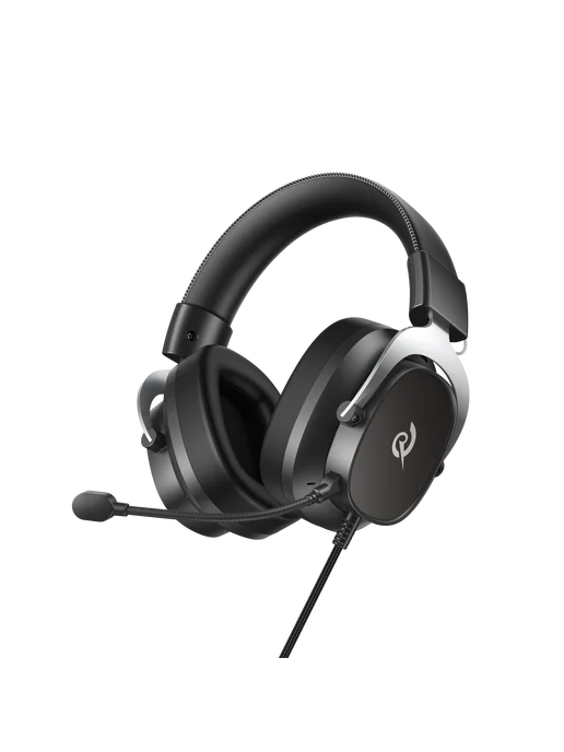 QCY Наушники игровые с микрофоном большие с шумоподавлением, черный, фото 2