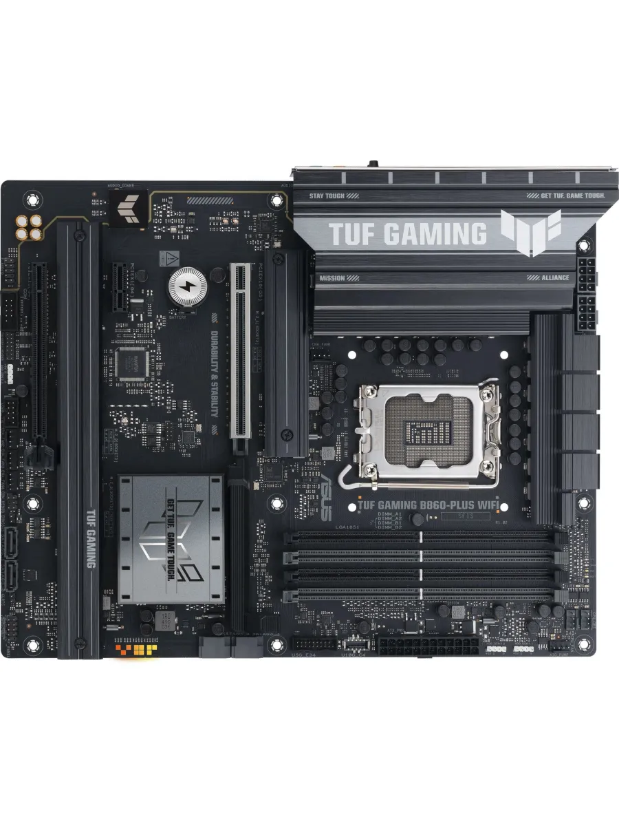 Материнская плата TUF GAMING B860-PLUS WIFI Soc-1851 Intel B Asus 943822519 купить за 52 400 ₽ в интернет‑магазине Wildberries