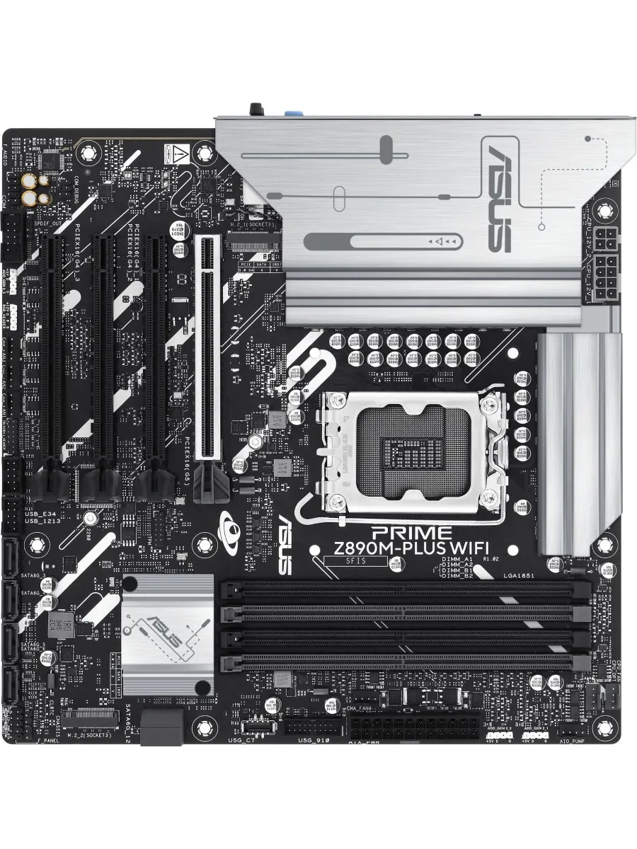 Материнская плата PRIME Z890M-PLUS WIFI Soc-1851 Intel Z890 Asus 398352719 купить в интернет‑магазине Wildberries