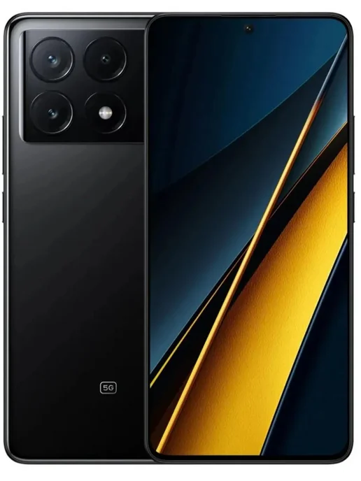 Смартфон Xiaomi Poco X6pro 12/12 ГБ, черный, фото 2