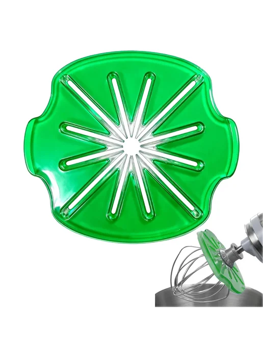 Принадлежность для Stand mixer скребок кремов, зелёный, зеленый, фото 2