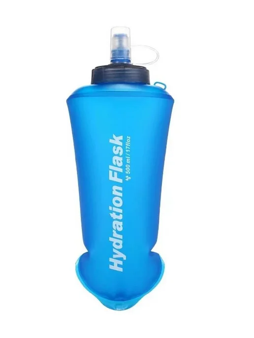 Портативный складной мягкий мешок для воды 500ml, 500 мл, фото 7