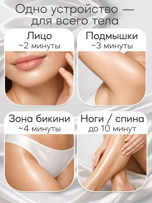 ДомСадМаркет Фотоэпилятор профессиональный лазерный с функцией охлаждения, белый, фото 2