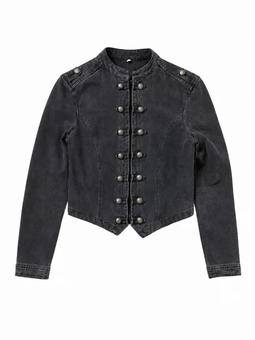 Dior Гусарский жакет y2k napoleon archive vintage goth ципао, серый, фото 2