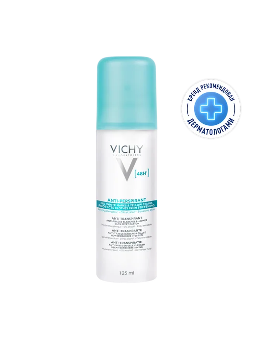 VICHY Vichy Deodorants дезодорант-антиперспирант 48 ч спрей-аэрозо…, вариант, фото 2