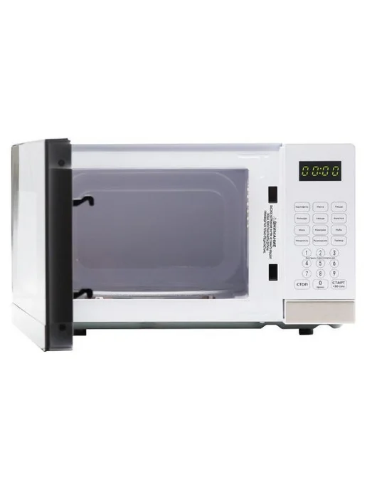 Horizont Микроволновая свч печь HSD202W, 700Вт, маленькая 20л сенсор, белый, фото 3