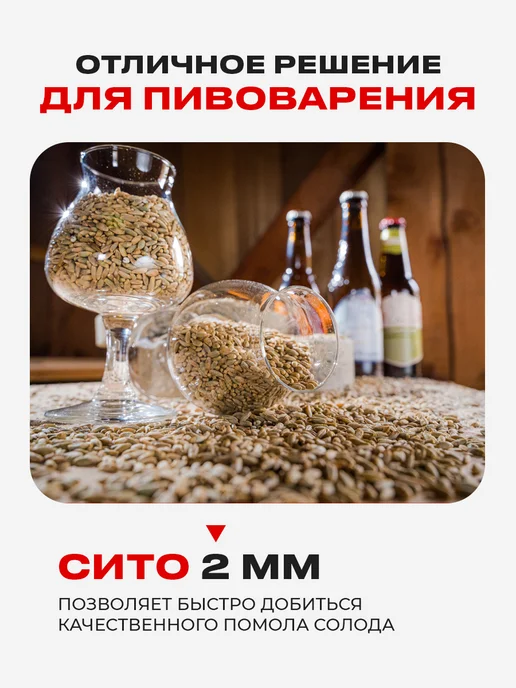 Ewa Зернодробилка электрическая измельчитель для зерна, вариант, фото 5