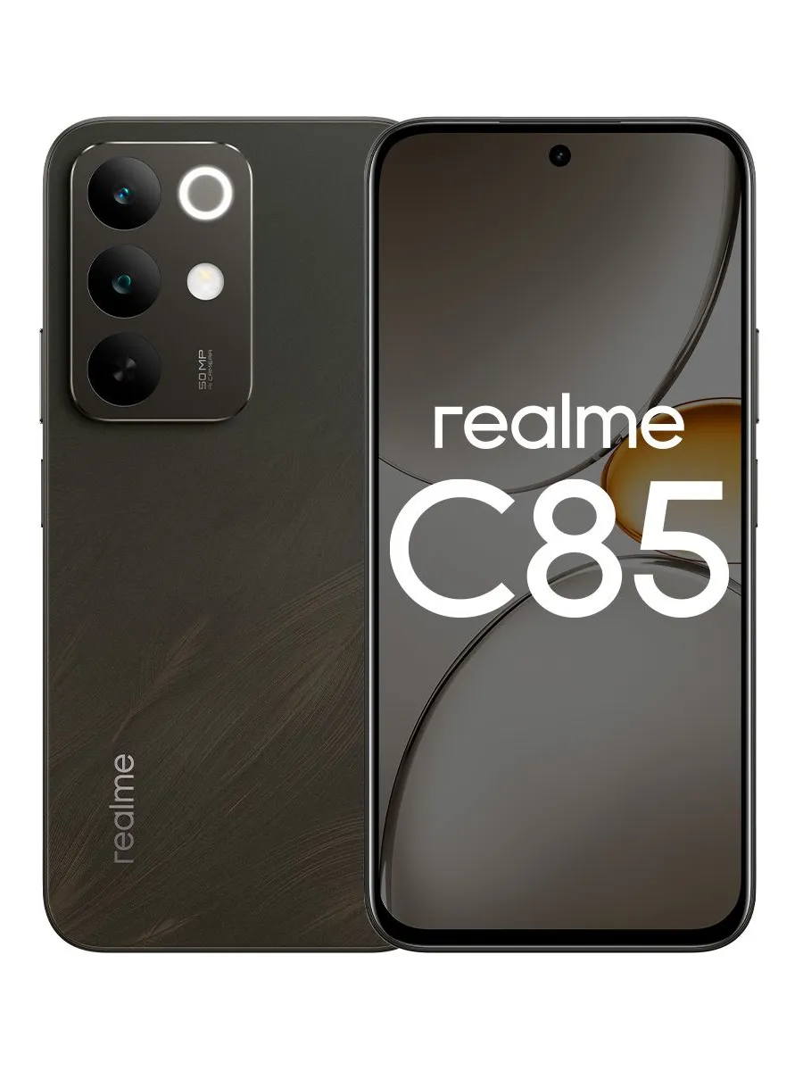 Смартфон C85 RMX5566 128Gb 6Gb темно-серый 3G 4G 2Sim 6.8" I Realme 945972458 купить в интернет‑магазине Wildberries