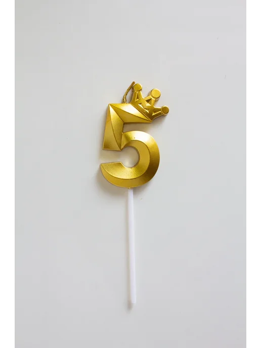 LutikHome Свечи для торта 35 лет цифры, ( 53 года ) черные, желтый, фото 6