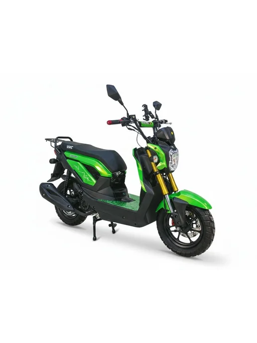 Скутер NAKED 150 куб Желтый, зеленый, фото 3