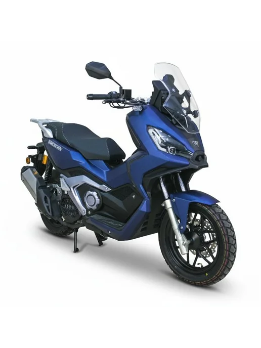 Скутер JET ADV 150 см с ПТС Синий, синий, фото 3