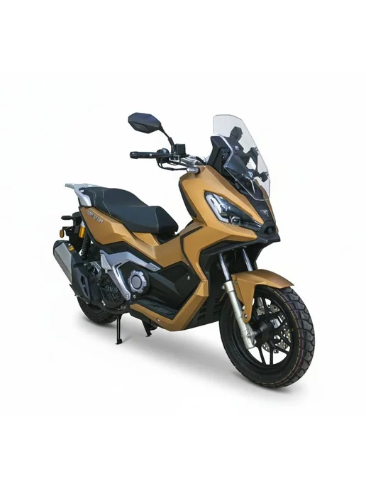 Скутер JET ADV 150 см с ПТС Синий, коричневый, фото 3