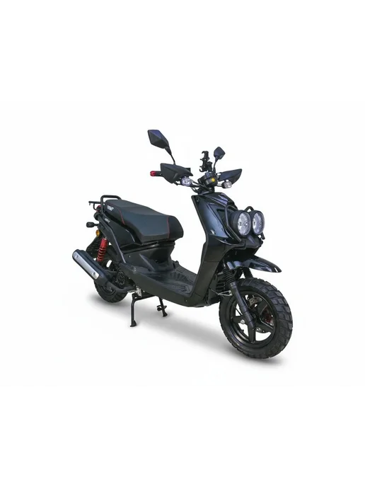 Скутер SMART-II 150 куб. Черный глянцевый, черный, фото 2