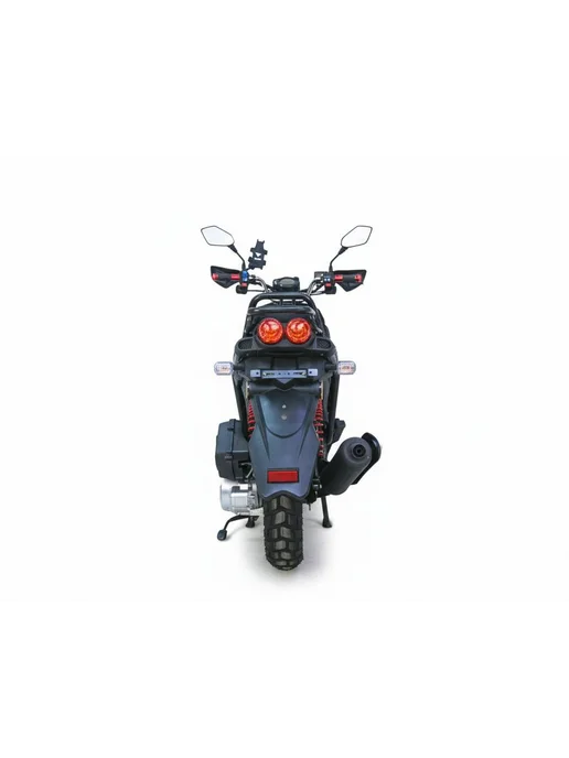 Скутер SMART-II 150 куб. Черный глянцевый, черный, фото 5