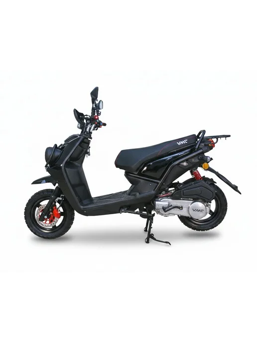 Скутер SMART-II 150 куб. Черный глянцевый, черный, фото 7
