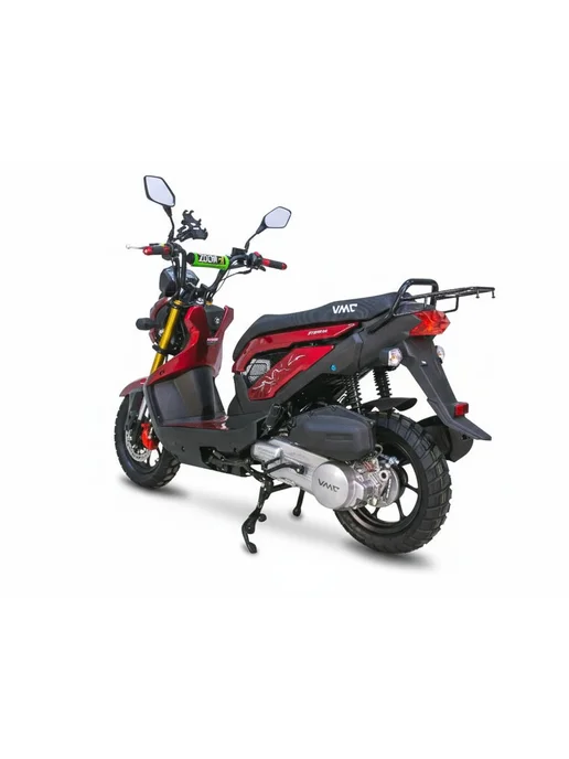 Скутер NAKED 150 куб Желтый, красный, фото 6