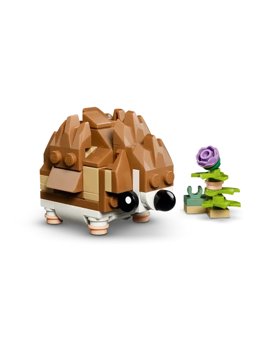 LEGO Конструктор Creator Милый хомячок с цветком, коричневый, фото 4
