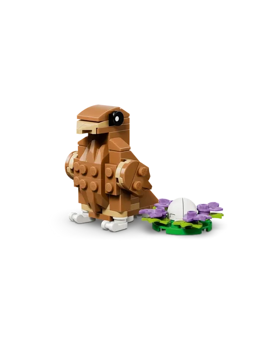 LEGO Конструктор Creator Милый хомячок с цветком, коричневый, фото 5
