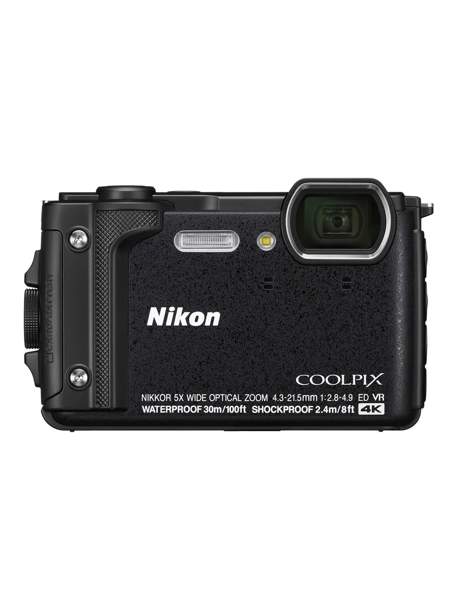 nikon Фотоаппарат Coolpix W300, черный