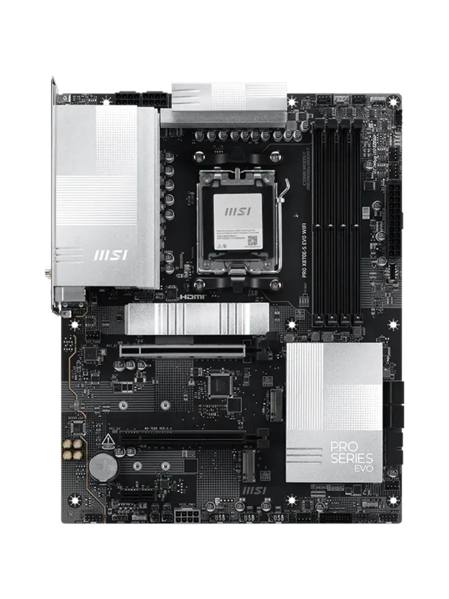 Материнская плата PRO X870E-S EVO WIFI MSI 947486168 купить за 36 455 ₽ в интернет‑магазине Wildberries