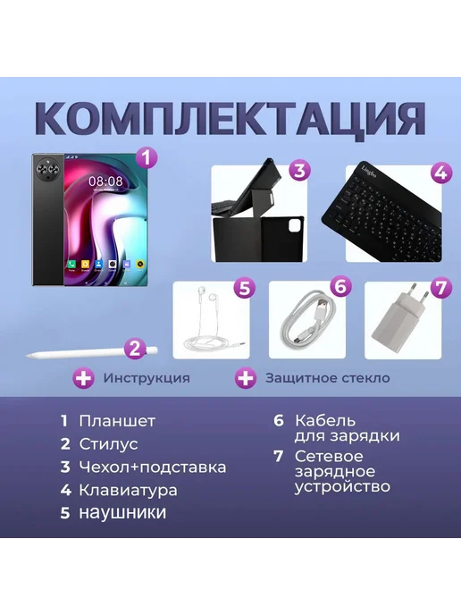 Игровой планшет HUAWEl MatePad Pro 16 1024 ГБ 8800 мАч 2SIM, 1024 ГБ, 8800 мАч, фото 2