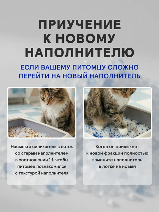 KINGFISHER Наполнитель силикагелевый для кошачьего туалета, 3,8 л, фото 7