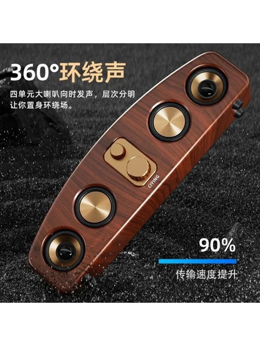 Нет бренда E3403 Ретро беспроводная Bluetooth-колонка с большим динамик…, вариант, фото 3