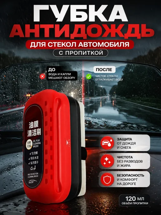 Антизапотеватель для автостекол, 120 мл, фото 2