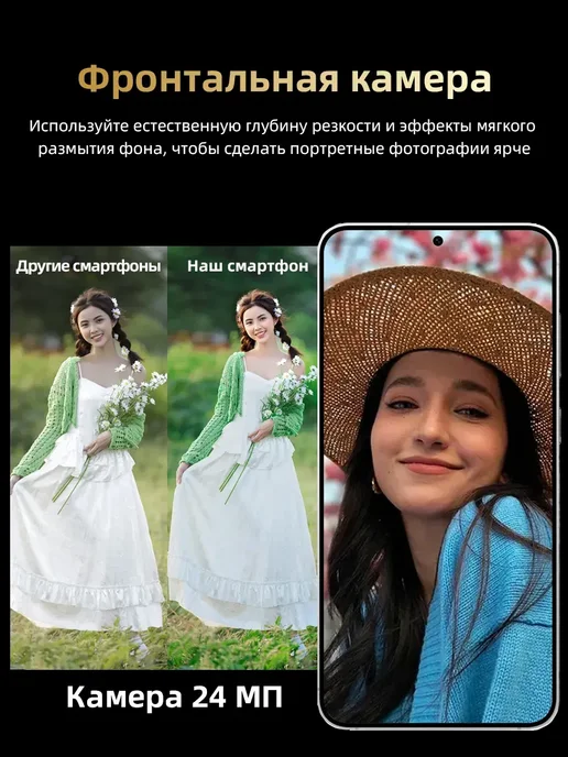 Смартфон YFQTXLW S26 Ultra 12/12 ГБ, белый, фото 4