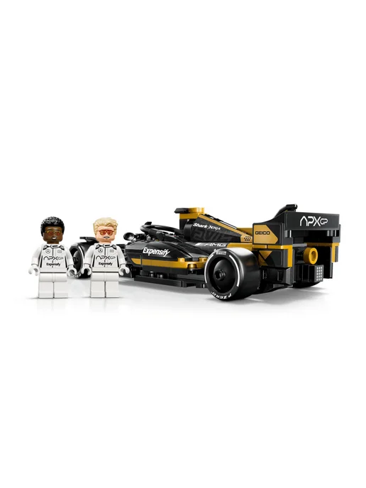 LEGO Конструктор Speed Champions 77252 Гоночный автомобиль APXGP, черный, фото 3