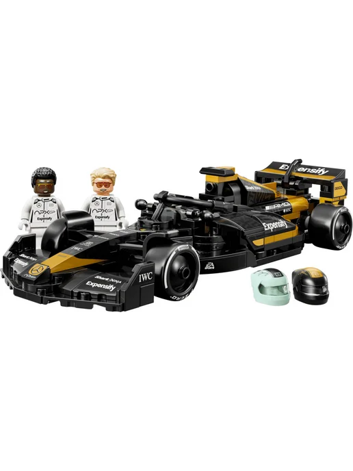 LEGO Конструктор Speed Champions 77252 Гоночный автомобиль APXGP, черный, фото 4
