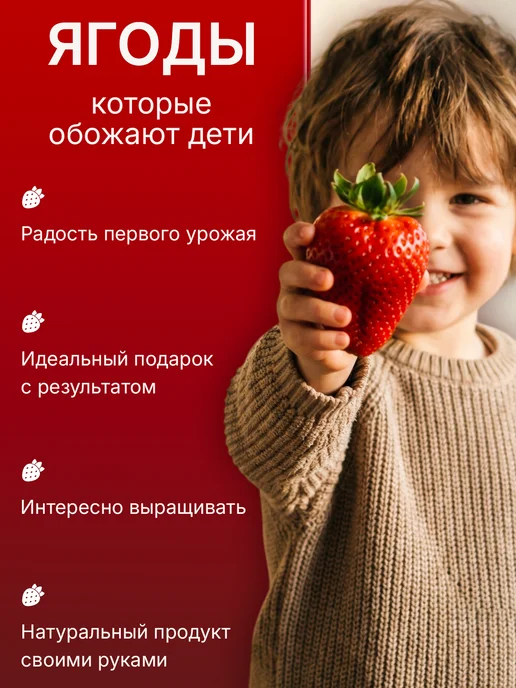 Про Растения Набор для выращивания растений Клубника гигант, вариант, фото 7