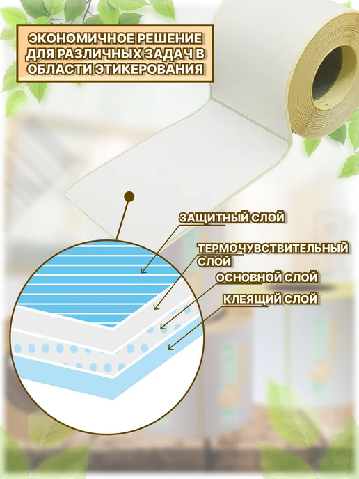 Label Stick Термоэтикетка ТОП 75х120, 250 шт, 75x120, 250 шт, фото 6