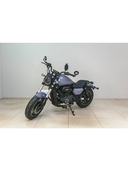 Мотоцикл взрослый бензиновый VMC CRUISER 400 серый 407см3, серый, фото 2