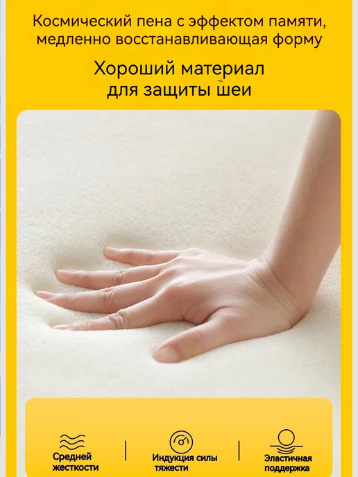 IKEA Ортопедическая подушка для сна 40х60 см, Мьёлклокка, 40x60 см, фото 3