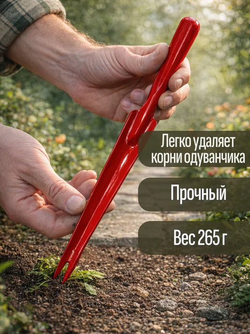 Корнеудалитель садовый, красный, фото 2