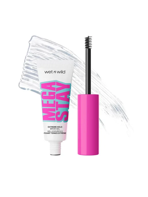 Wet n Wild Гель для бровей Mega Stay Extreme Hold Brow Gel, Clear, белый, фото 2