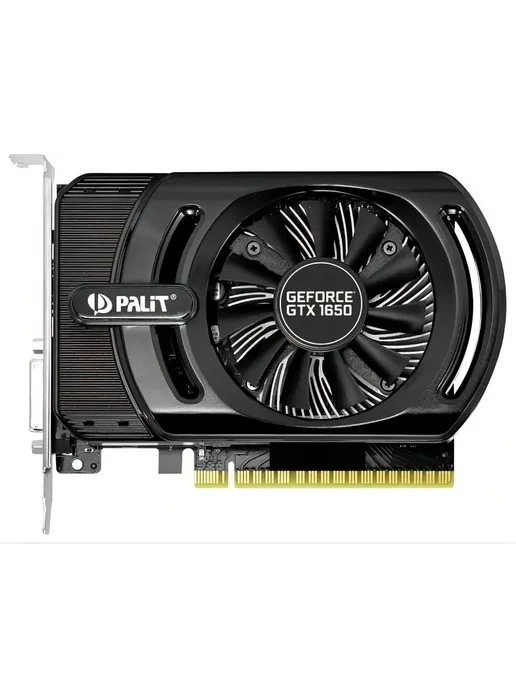 Palit Видеокарта для пк NVIDIA GeForce GTX 1650 STORMX 4G, 4 г, фото 6
