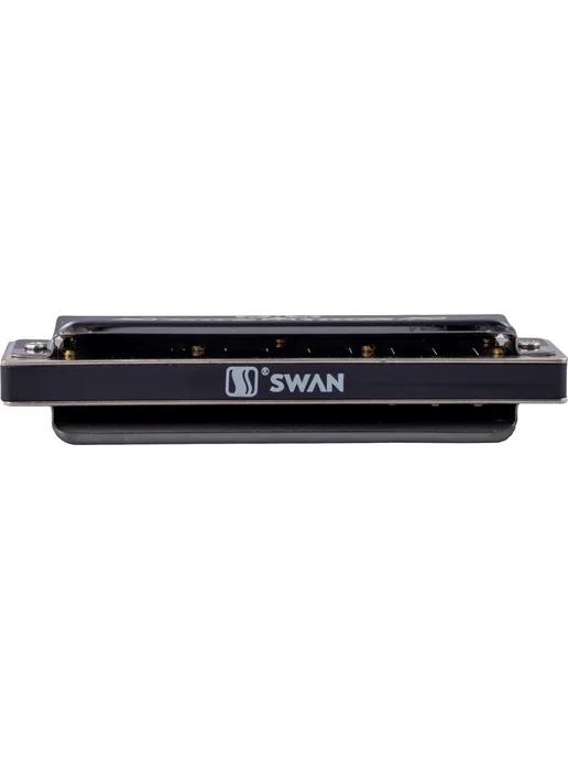SWAN, Губная гармошка диатон,1шт Губная гармоника диатоническая SW1020H-BK, 1 шт, фото 3