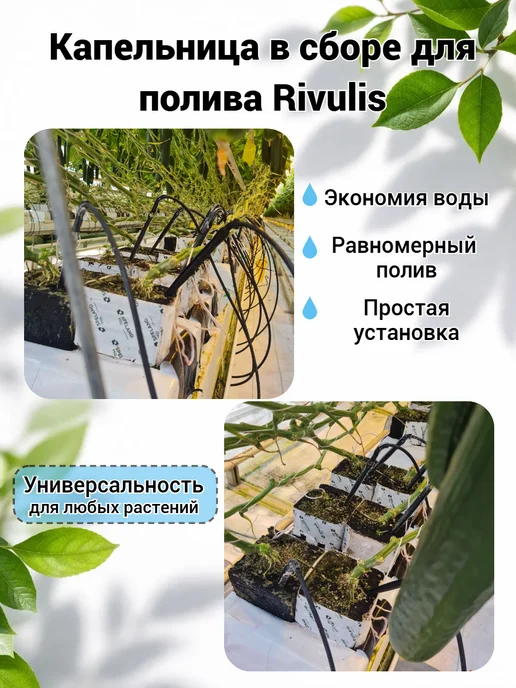 AGROSOIL Капельница в сборе для полива Rivulis 20 шт, 20 шт, фото 4