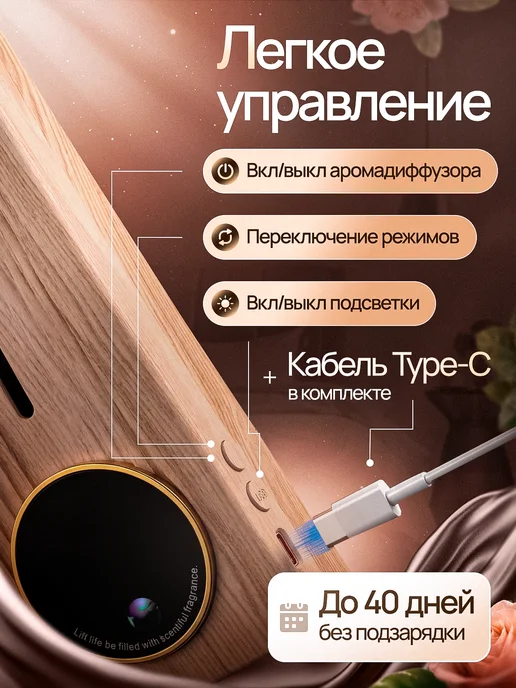 Dig All Аромадиффузор автоматический с дисплеем 75 мл, 75 мл, фото 3
