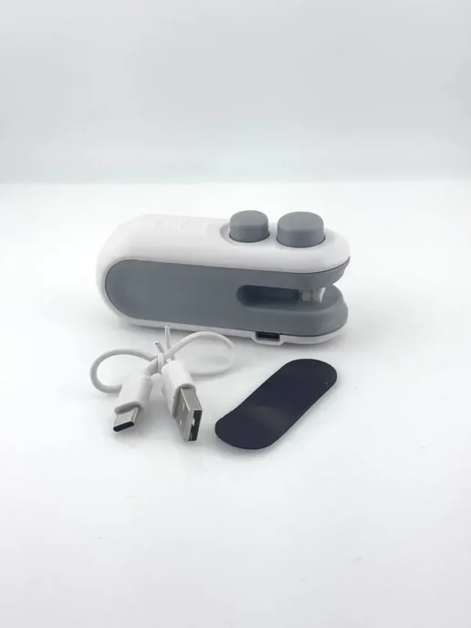 Ариш Мини герметизатор упаковки USB ручной, синий, фото 7