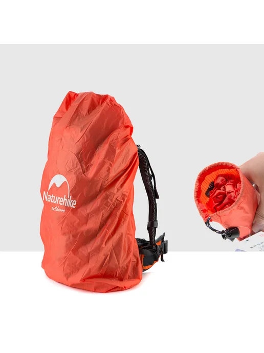Naturehike Чехол для рюкзака NH15Y001-Z водонепроницаемый 30-50 L, 75 л, фото 4