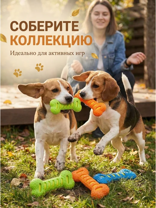 Игрушка для собак и щенков Кролик Коричневый, коричневый, фото 5