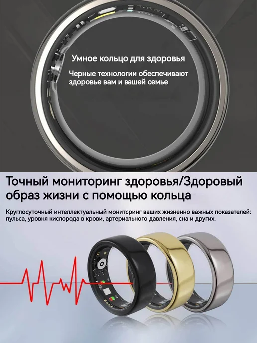 Samsung Умное медицинское кольцо-трекер сахар давление, вариант, фото 3