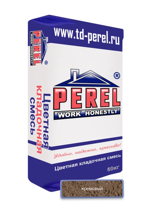 Perel Кремовая кладочная смесь SL, 50 кг, 50 кг
