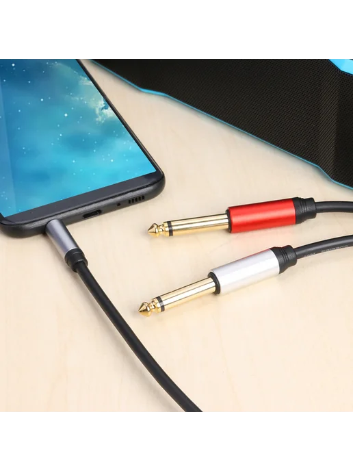 1.8м Gold Plated 3.5mm TRS - кабель с разъемом для наушников, 1,8 м, фото 3