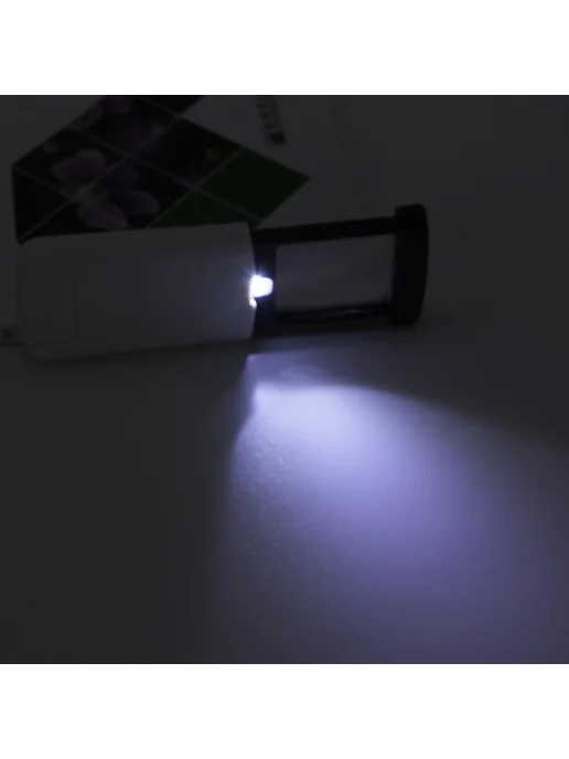 Портативный лупа Foldable 4x для чтения пожилых, вариант, фото 4