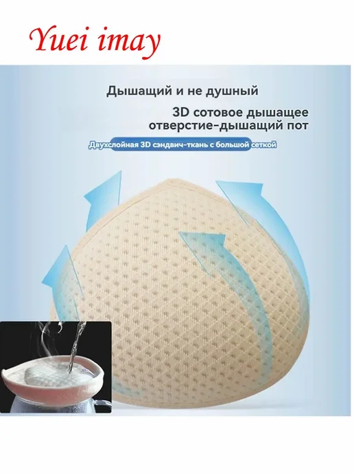 Экологичный протез молочной железы после мастэктомии, вариант, фото 3